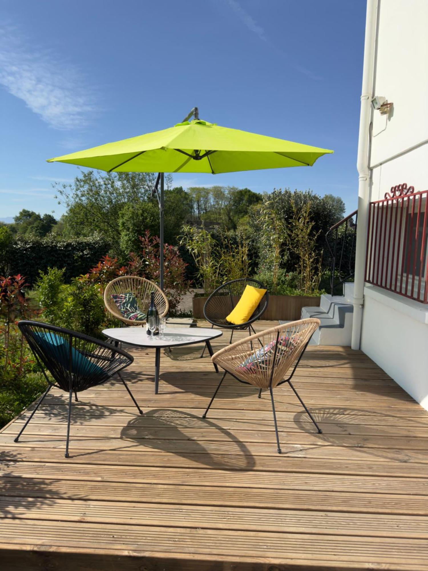 Maison Des Chenes 64 - Independant Apartment With Terrasse Boucau Exterior foto